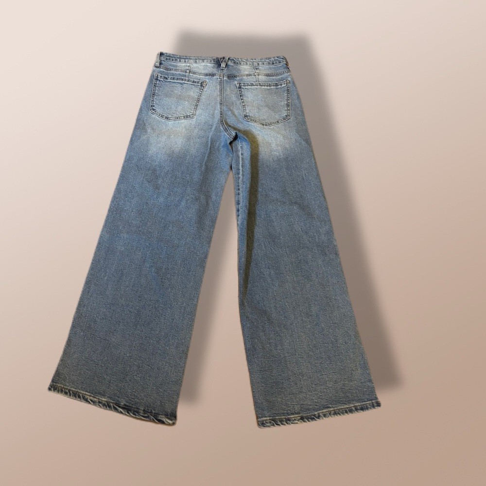 NWT Celebrity Pink REgeneration High Rise Baggy Wide Leg Jeans 13/31 - Picture 3 of 11